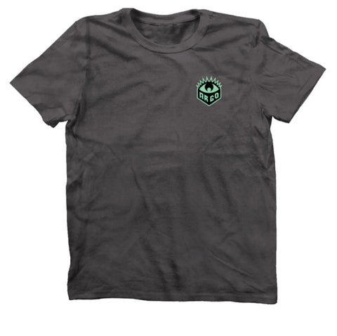 Jason vs Hydra T-Shirt Charcoal